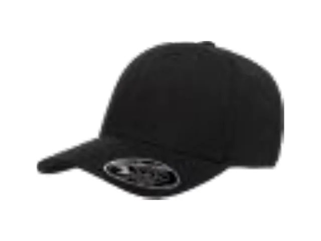Flexfit 110 Cool & Dry Mini Pique Cap (110P) in Black