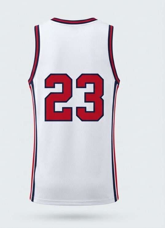 Court Classic Basketball Jersey, back