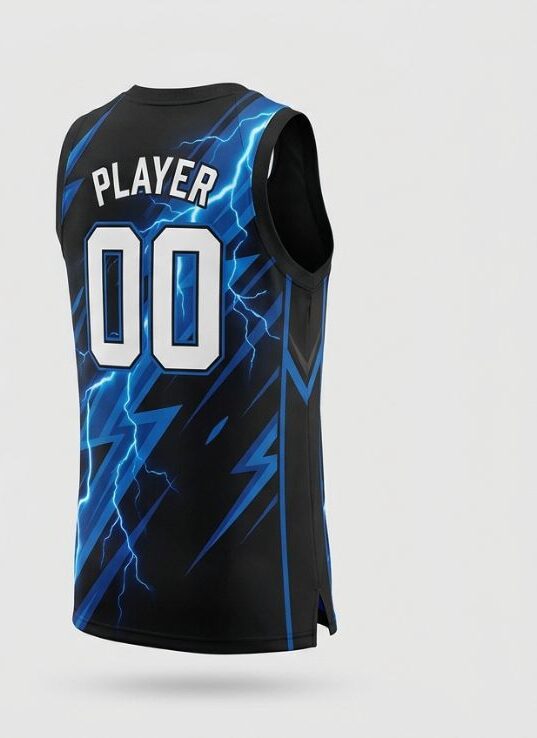 Electric Surge Basketball Jersey, back