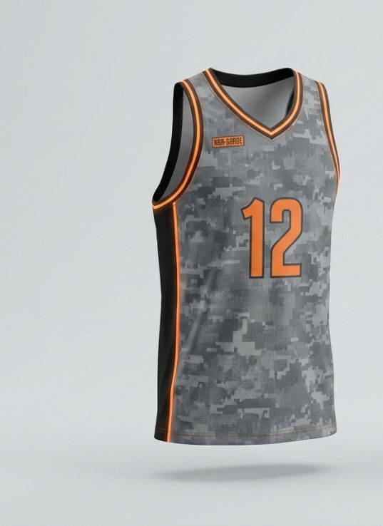 Urban Camo Basketball Jersey