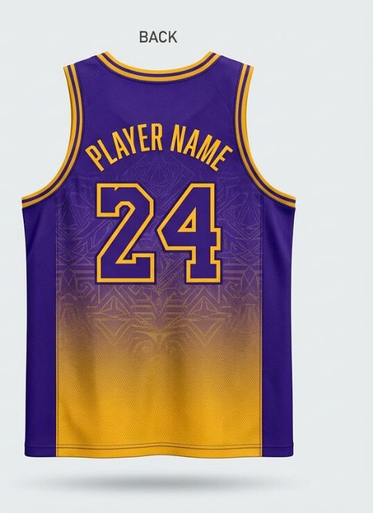 Royal Reign Basketball Jersey, royal blue, back