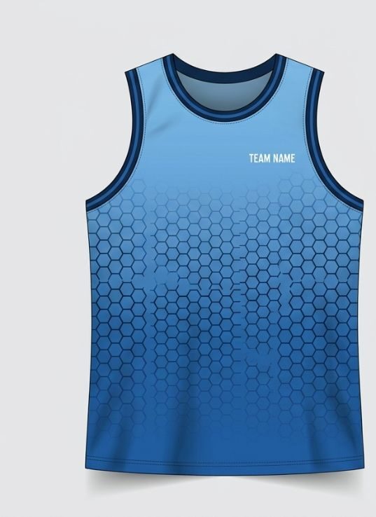 Sky Hex Basketball Jersey