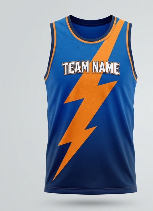 Azure Volt Basketball Jersey