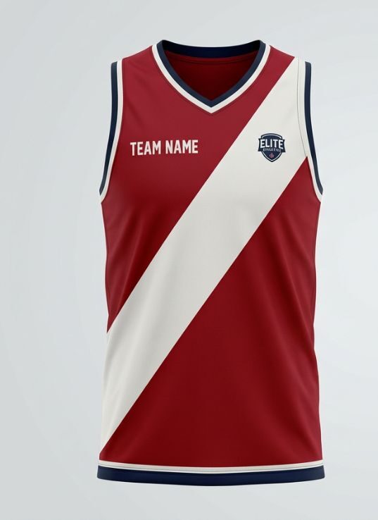 Crimson Royale Basketball Jersey