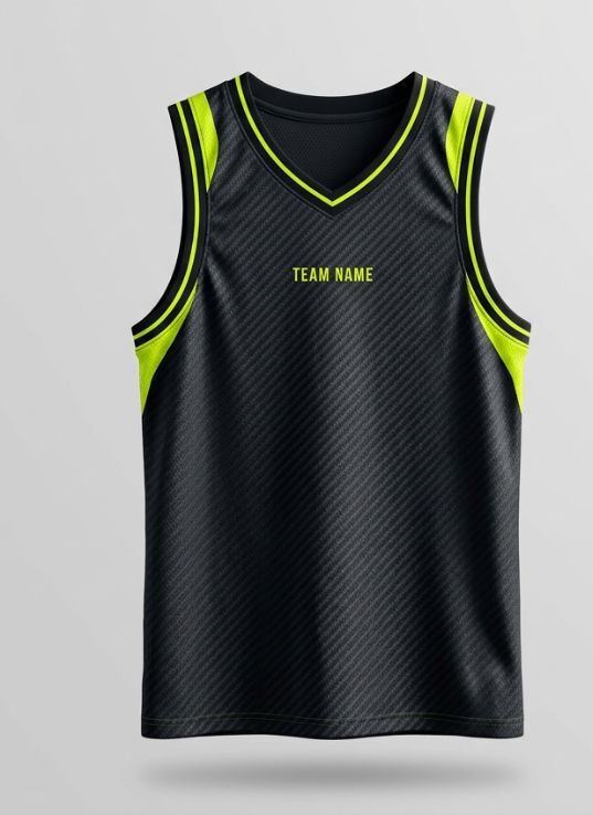 Nightvolt Carbon Basketball Jersey