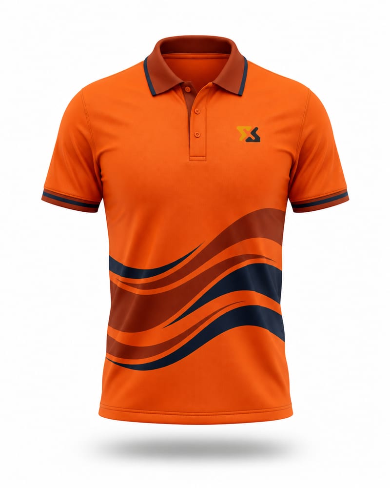 Sunset Wave Cricket Jersey