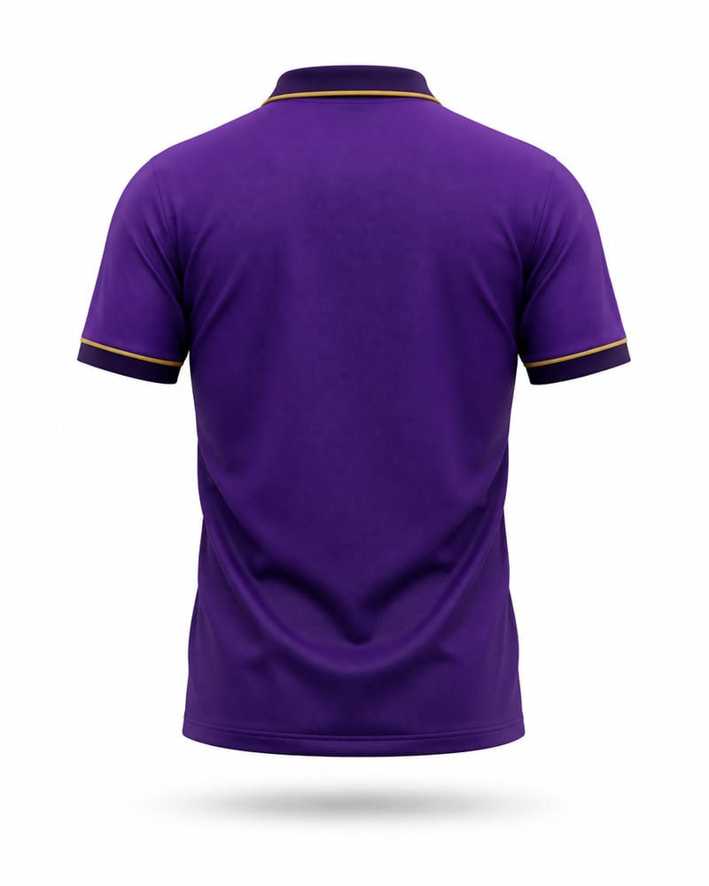 Purple Fade Cricket Jersey, purple, back