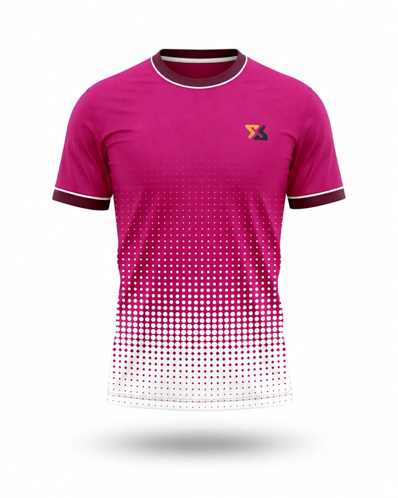 Magenta Rise Cricket Jersey
