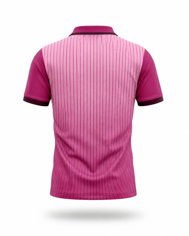 Rose Willow Cricket Jersey, rose pink, back