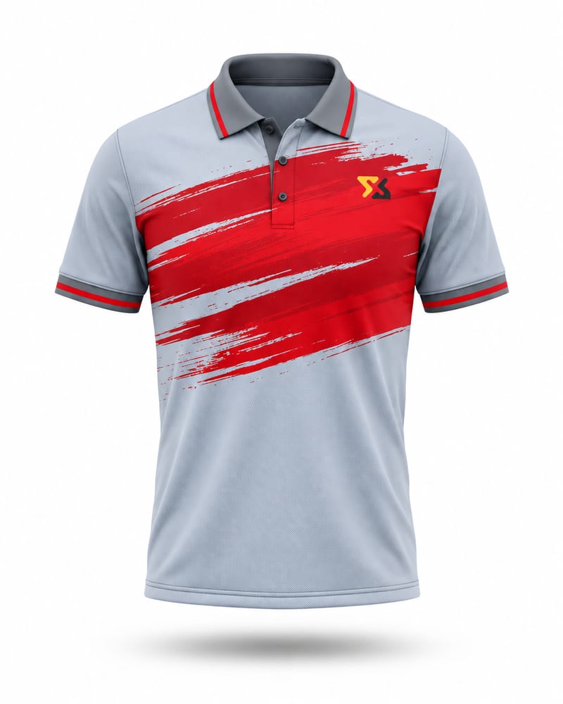 Silver Stroke Cricket Jersey