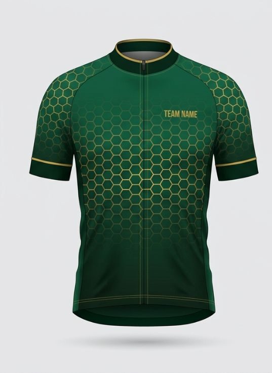 Teal Hex Cycling Jersey