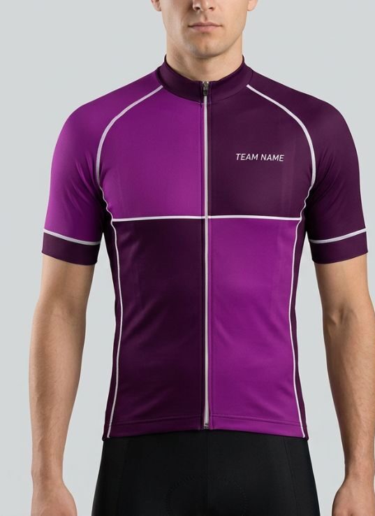 Orchid Block Cycling Jersey