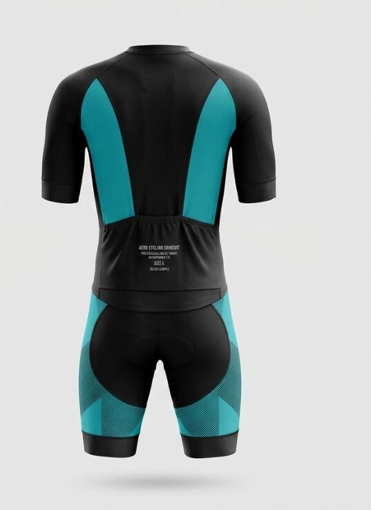 Time Machine Cycling Jersey, back