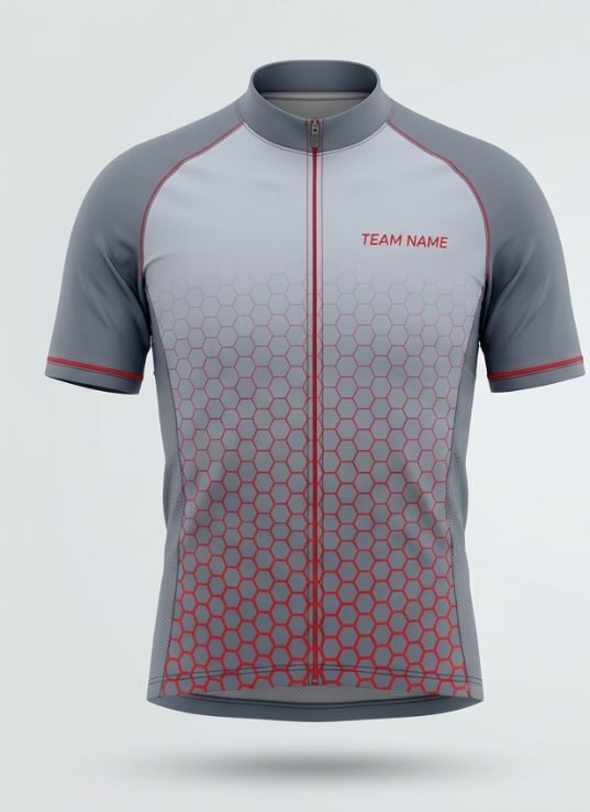 Cobalt Hex Cycling Jersey