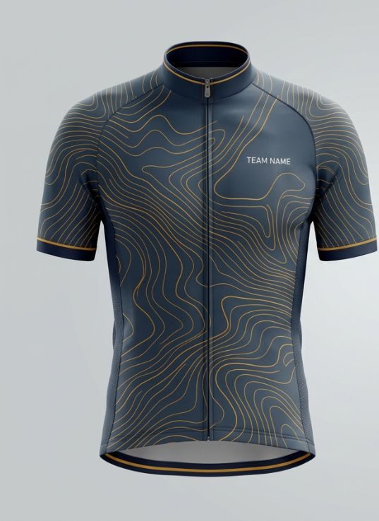 Cobalt Topo Cycling Jersey