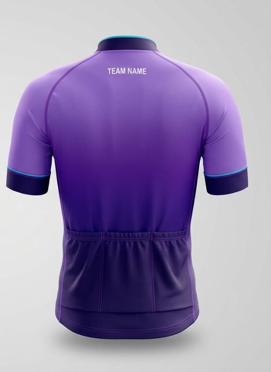 Violet Dusk Cycling Jersey, violet, back