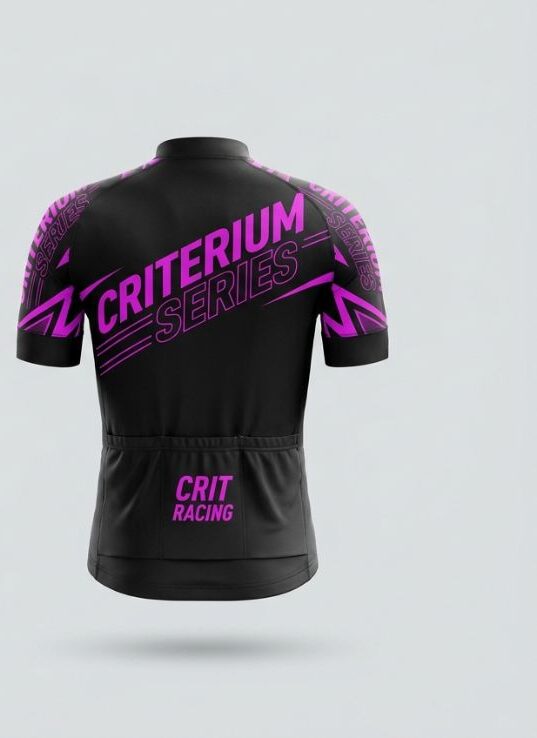 Neon Crit Cycling Jersey, back