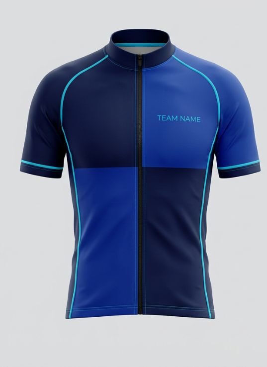 Cobalt Block Cycling Jersey