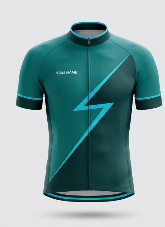 Cyan Volt Cycling Jersey