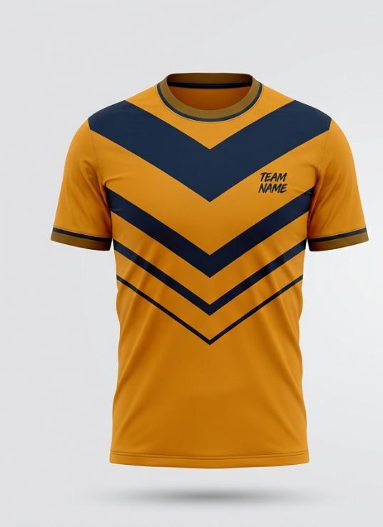 Amber Chevron Soccer Jersey