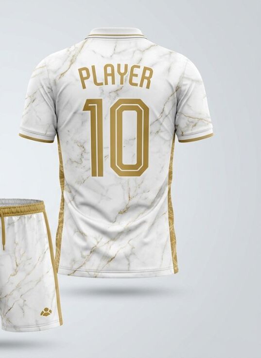 Marble Crown Soccer Jersey, back