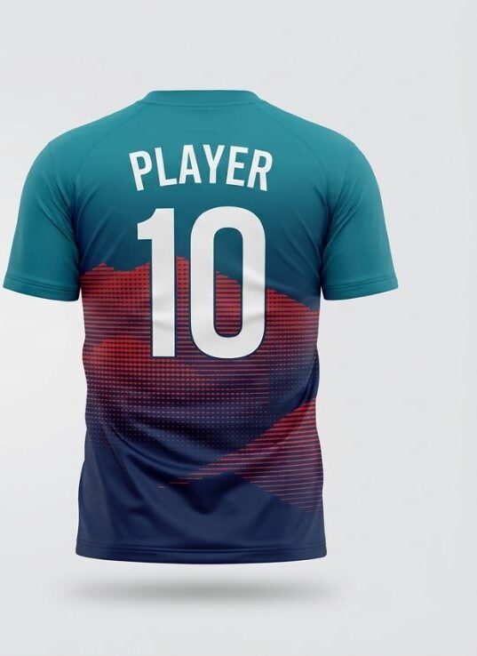 Horizon Dither Soccer Jersey, back