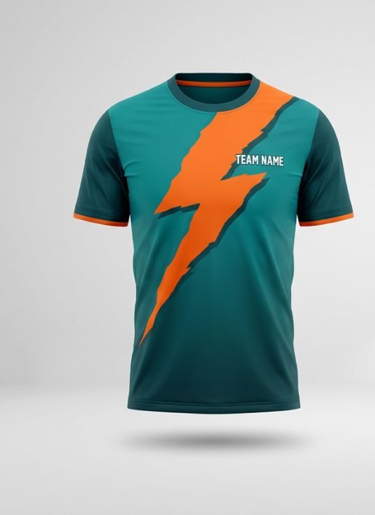 Teal Volt Soccer Jersey
