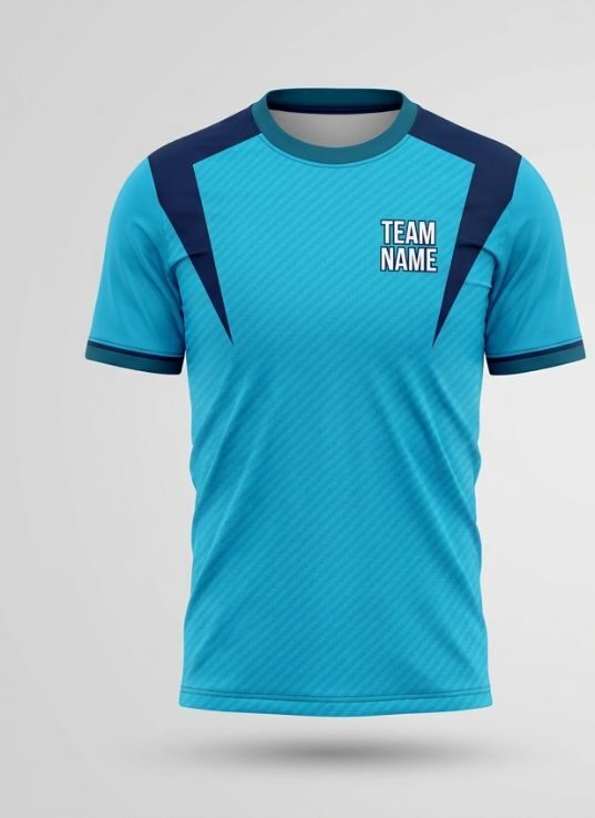 Cyan Weave Soccer Jersey