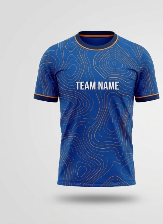 Azure Lines Soccer Jersey