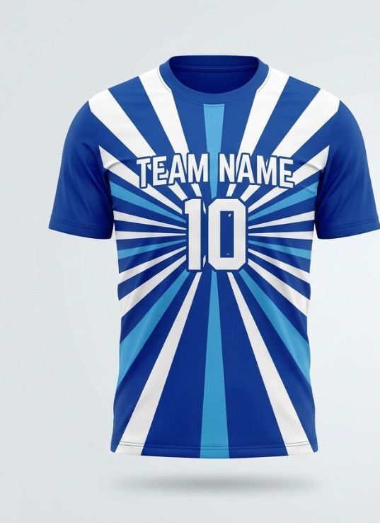 Azure Ray Soccer Jersey