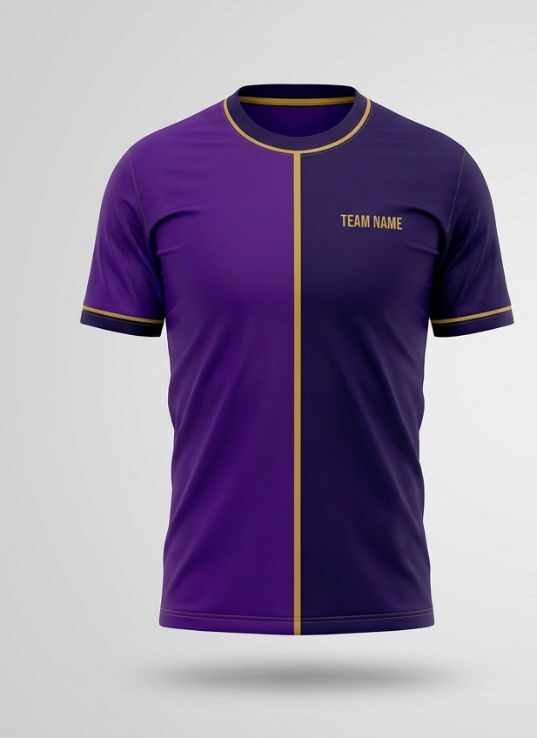 Purple Split Soccer Jersey