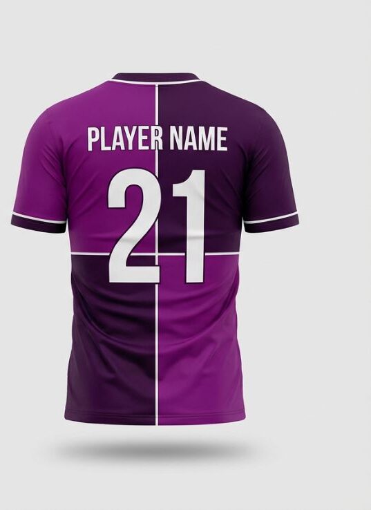 Orchid Quarter Soccer Jersey, orchid purple, back