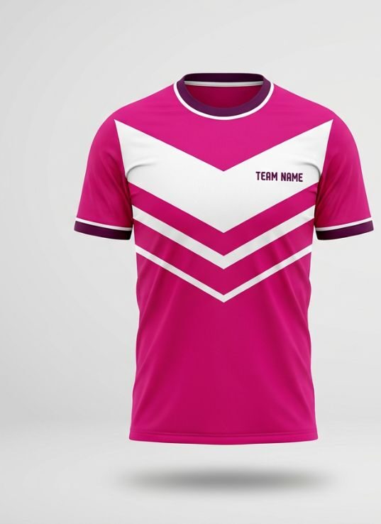Magenta Strike Soccer Jersey