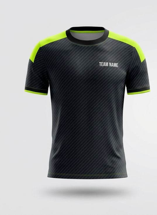 Nightvolt Carbon Soccer Jersey