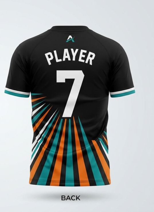 Solar Ray Soccer Jersey, back