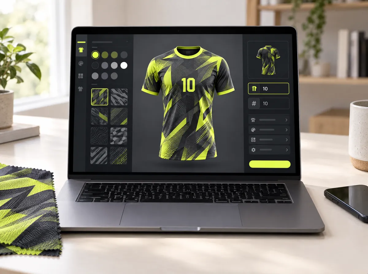 The online kit designer with a live jersey preview