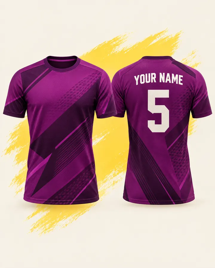Real Madrid fan jersey design, Third (Bold accent), front and back