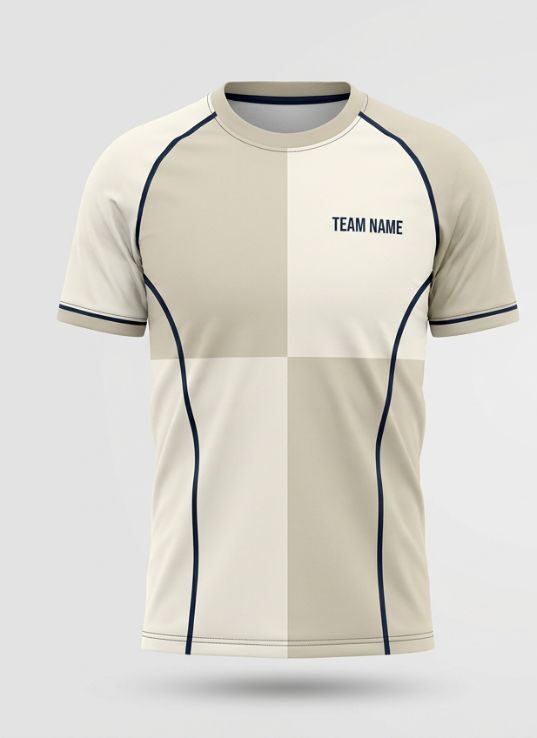 Ivory Quarter Badminton Jersey