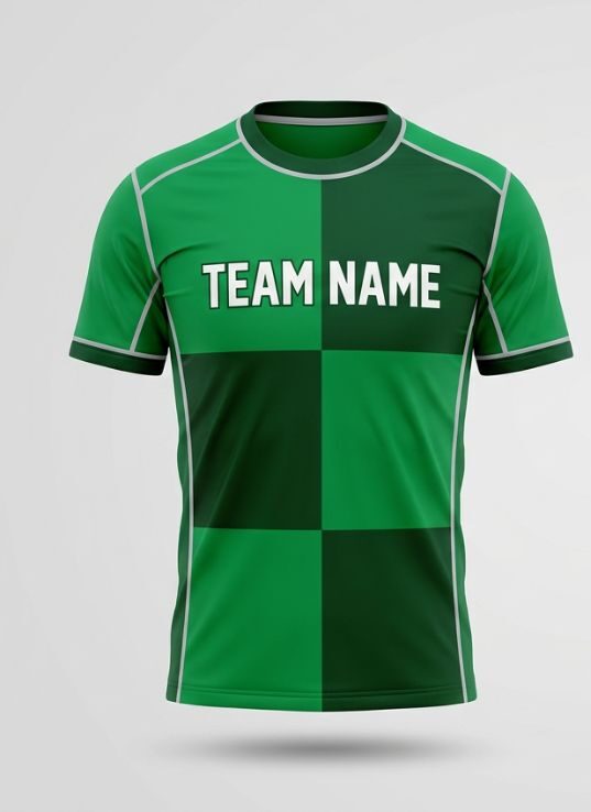 Emerald Block Badminton Jersey