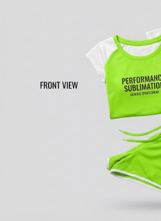 Fresh Lime Badminton Jersey