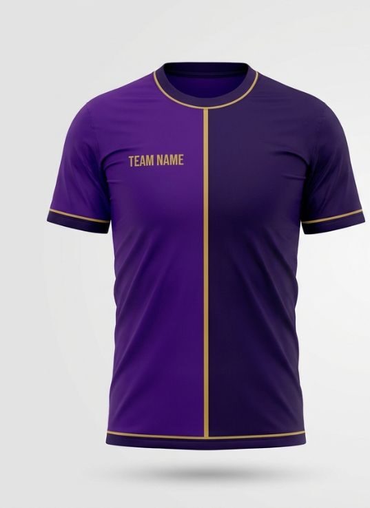 Purple Split Badminton Jersey