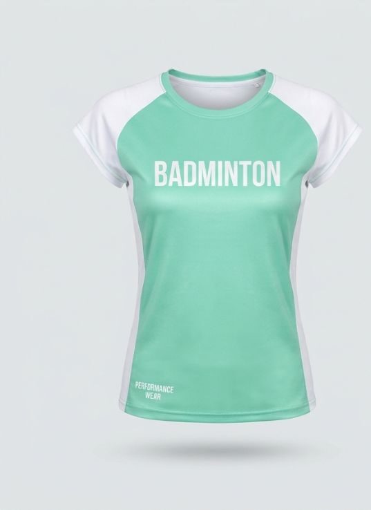 Mint Rally Badminton Jersey