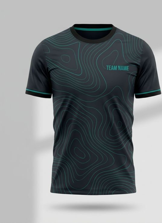Charcoal Topo Badminton Jersey