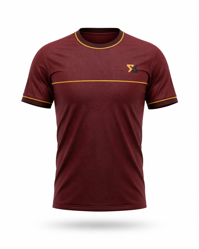 Maroon Gradient Cricket Jersey