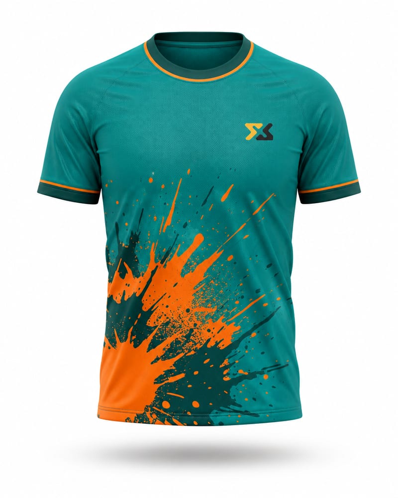 Teal Riot Cricket Jersey
