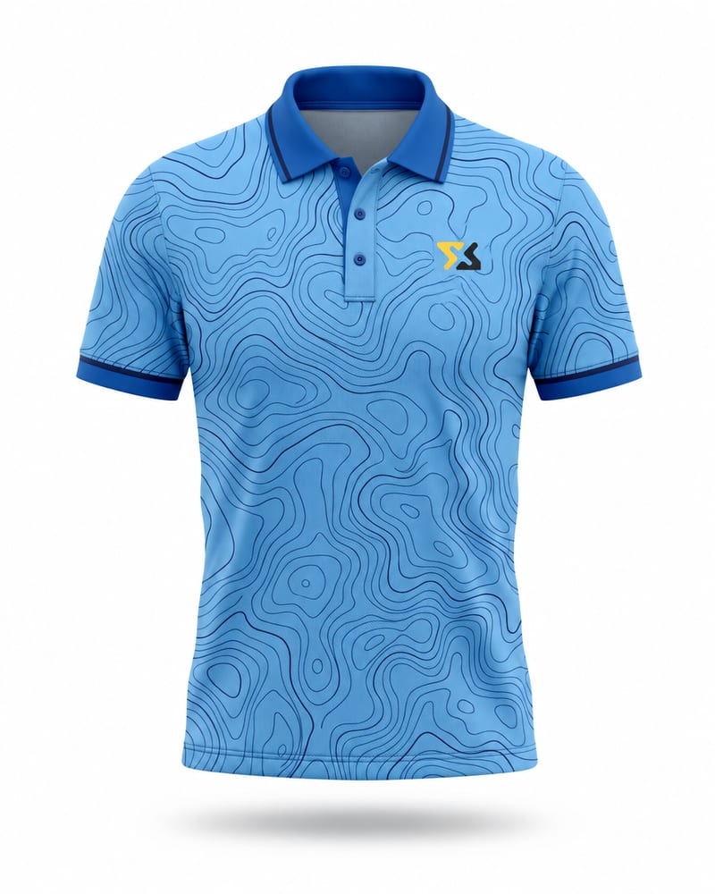 Sky Topo Cricket Jersey