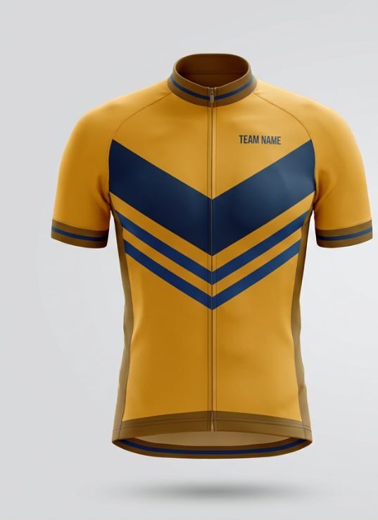 Amber Chevron Cycling Jersey