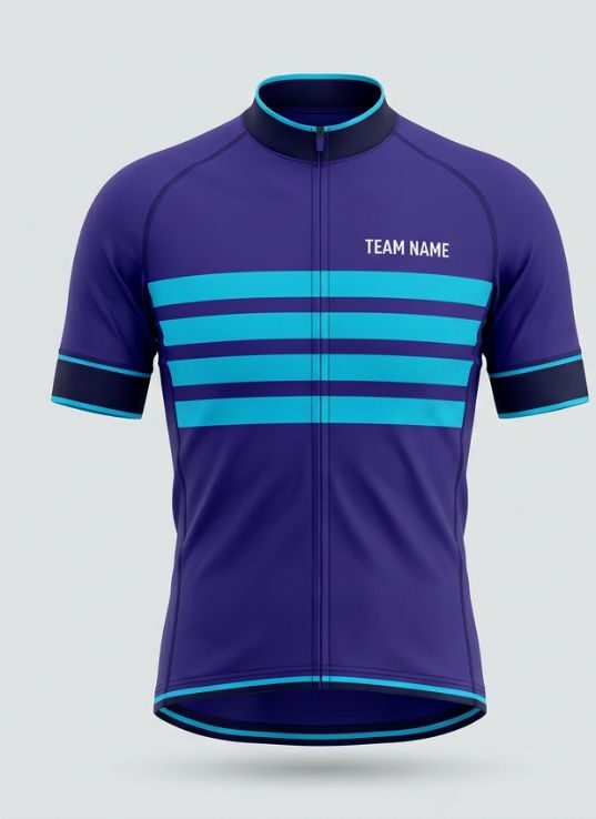 Indigo Hoops Cycling Jersey