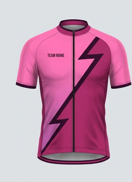 Magenta Volt Cycling Jersey