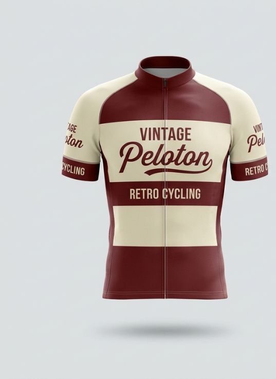 Retro Peloton Cycling Jersey